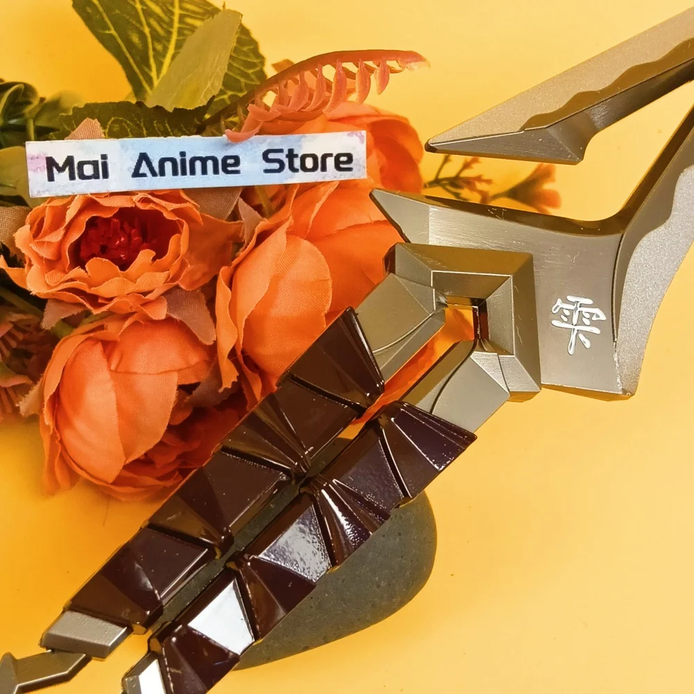 8,6 pouces Ninja Star Kunai Valorant Katana Original samouraï jouet épée en métal Anime Cosplay accessoire taille réelle japonais Katana jouet cadeau