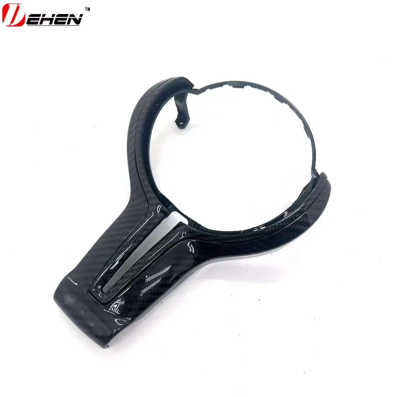 Fit For  M2 M3 M4 M5 M6 F87 F80 F82 F10 F06 F12/13 M power Steering Wheel Covers Car Carbon Fiber M sport Steering Wheel Trim