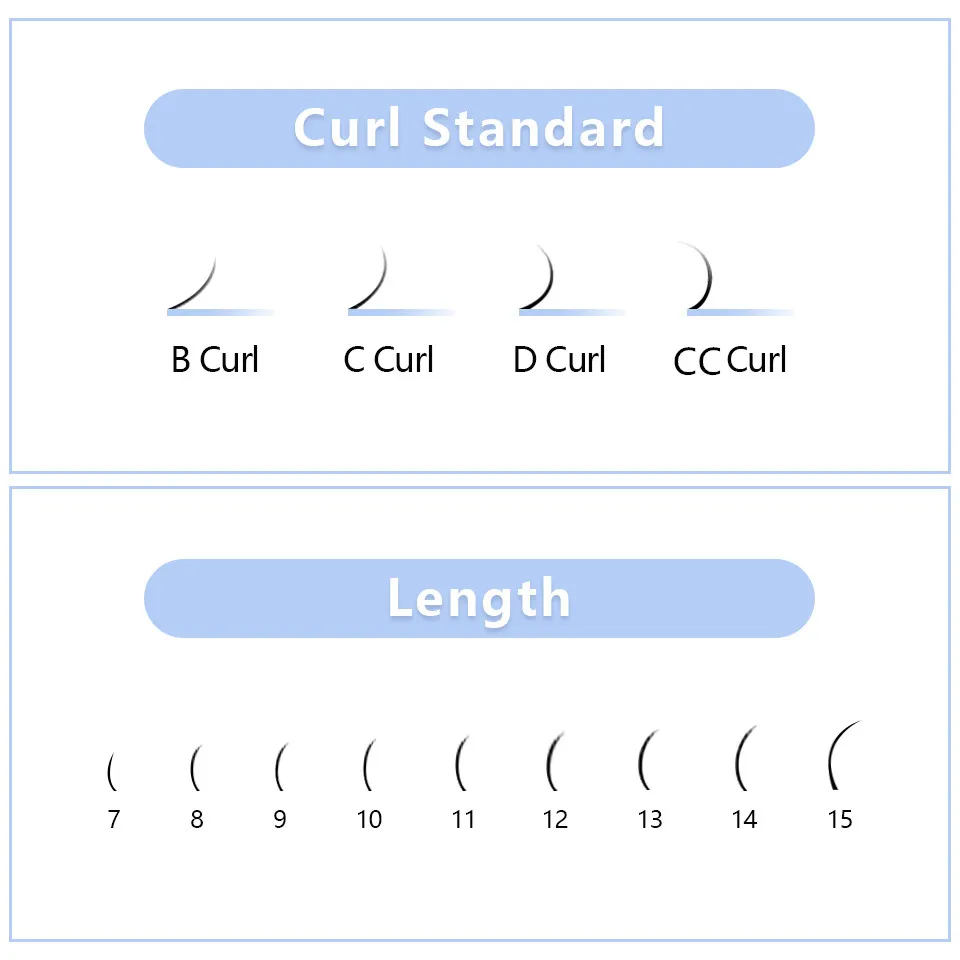 NEWCOME 17Lines Maquiagem 8 Zestawów Rzęs Pojedynczych Przedłużanie Rzęs Miękkie Naturalne Lekkie Sztuczne Rzęsy Premium Mink