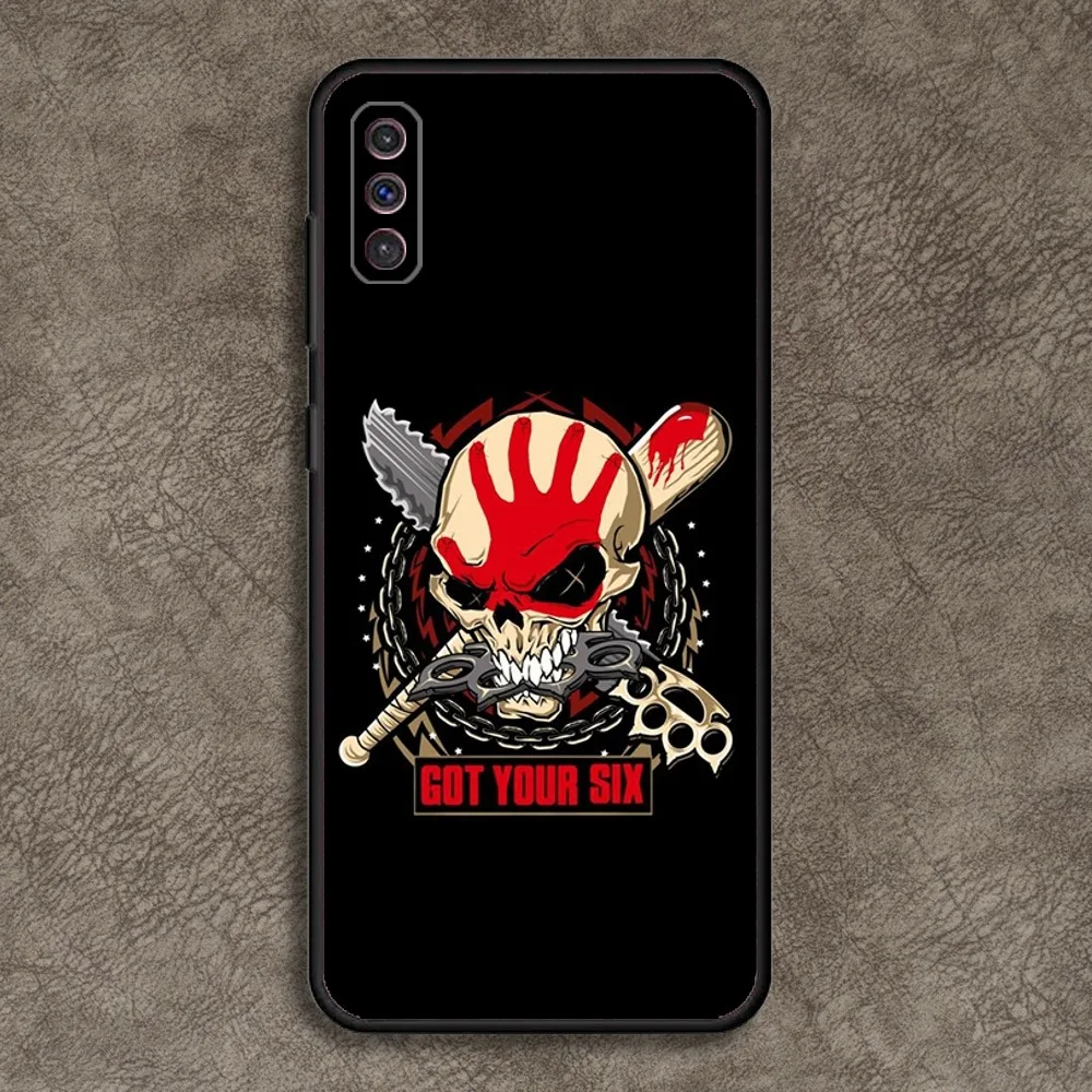 Five F-Finger Death P-Punch Phone Case for SamsungA 91,80,73,72,71,70,53,52,51,42,41,40,32,31,30,22,21,S 4G 5G Soft Black Case image 2