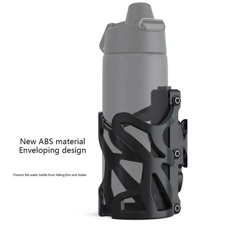 Soporte para vasos de bicicleta, portavasos ABS para bicicleta con tornillos y jaulas duraderas para actividades al aire libre y motocicletas