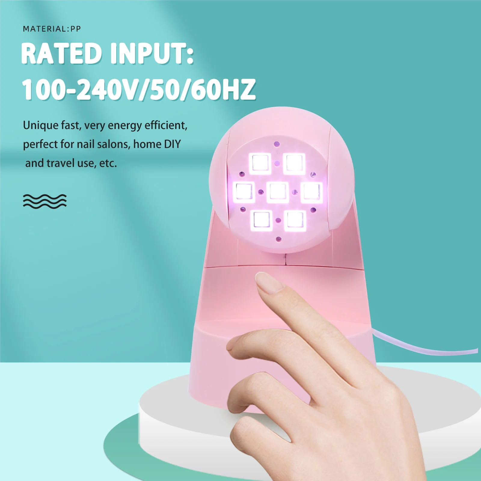 Professionele Nail Art Lamp voor Gelnagels Sneldrogend Manicure Droger Licht voor Salon en Thuisgebruik Uv Nagellak Droger Machine