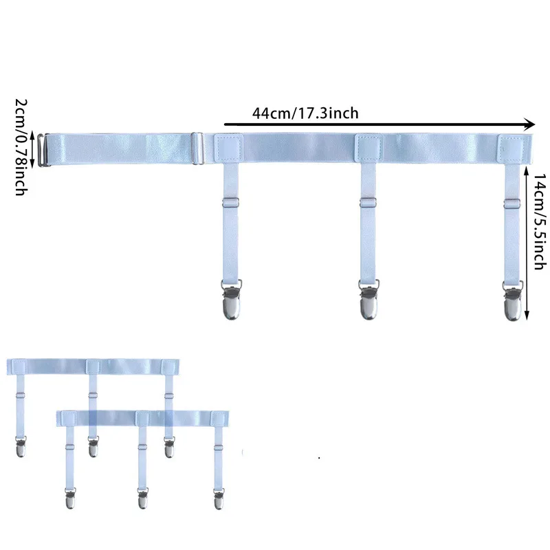 メンズガーターベルト,調節可能,伸縮性,保持,滑り止め,シャツホルダー,レッグサスペンダー