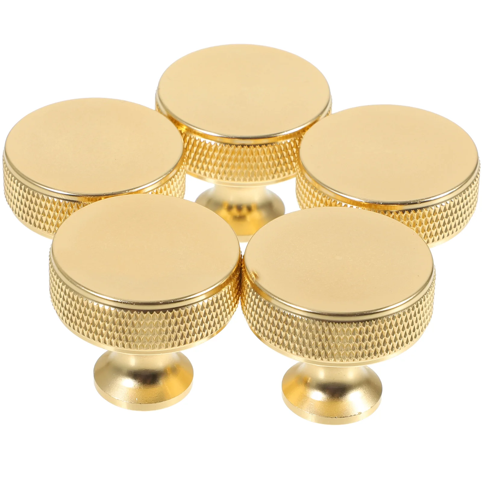 

5pcs Cabinet Wardrobe Door Handle Metal Drawer Pulls Furniture Hardware Kitchen Bathroom Closet Knobs