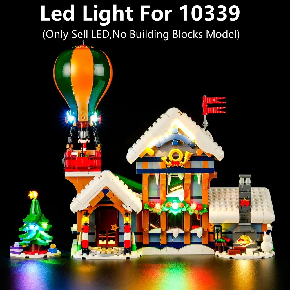 LED Light UP Lit For 10339 Building Blocks (Only LED No Model Bricks)