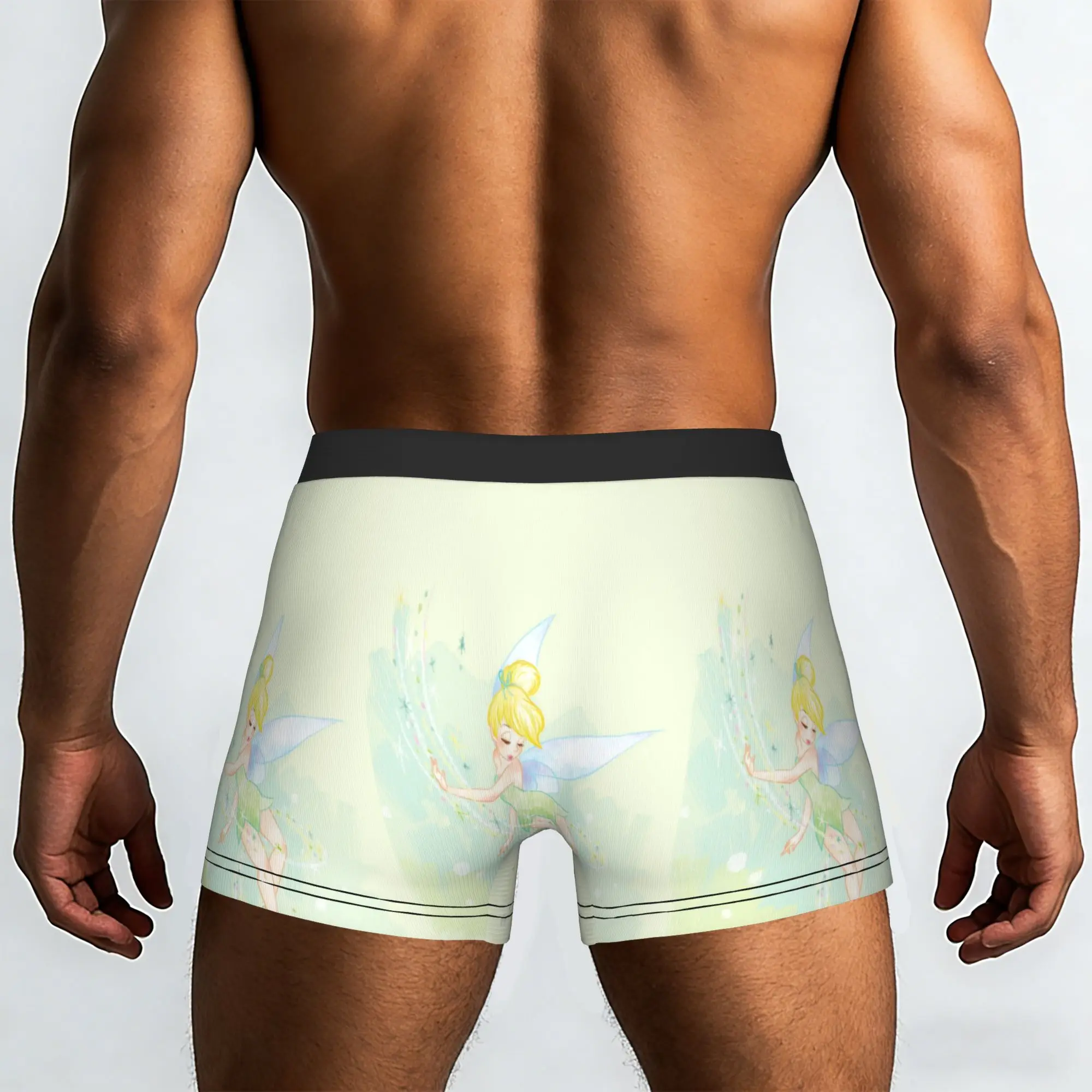 Customized Male Fashion T-Tinker Anime Bell Cute Cartoon Underwear  Boxer Briefs Breathable Shorts Panties Underpants