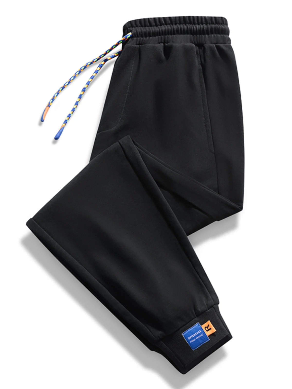 

Модные мужские свободные брюки на флисовой подкладке, утепленные повседневные брюки, осенне-зимние брюки Harlan, спортивные брюки с эластичной резинкой на талии