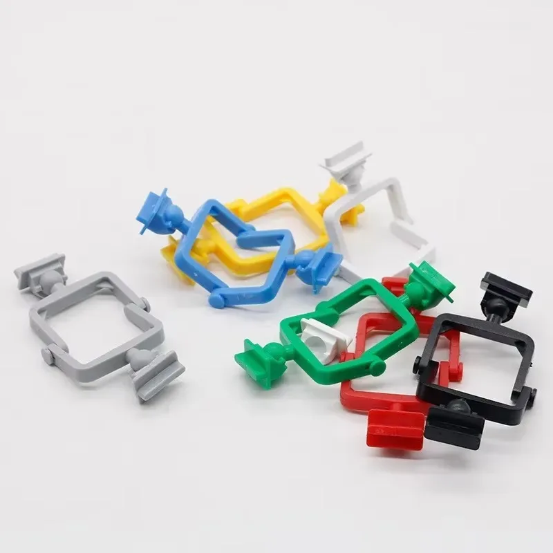 100Pcs Dental Articulator Plastic ABS Disposable Articulator Jaw Frame Black and White High Neck Low Neck Articulator