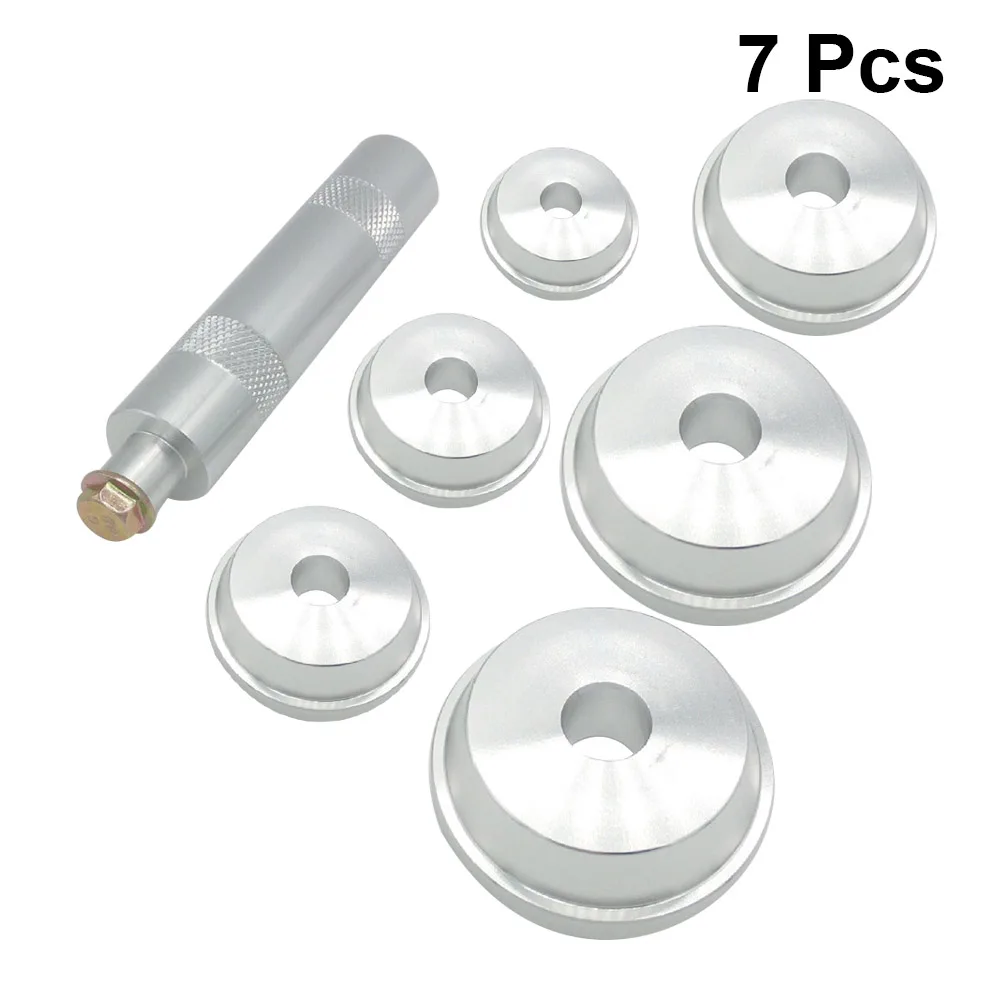 

7pcs Bearing Installation Tool Aluminum Alloy Inclined Type Car Repair Durable Professional Engine Transmission Hubs Maintenance