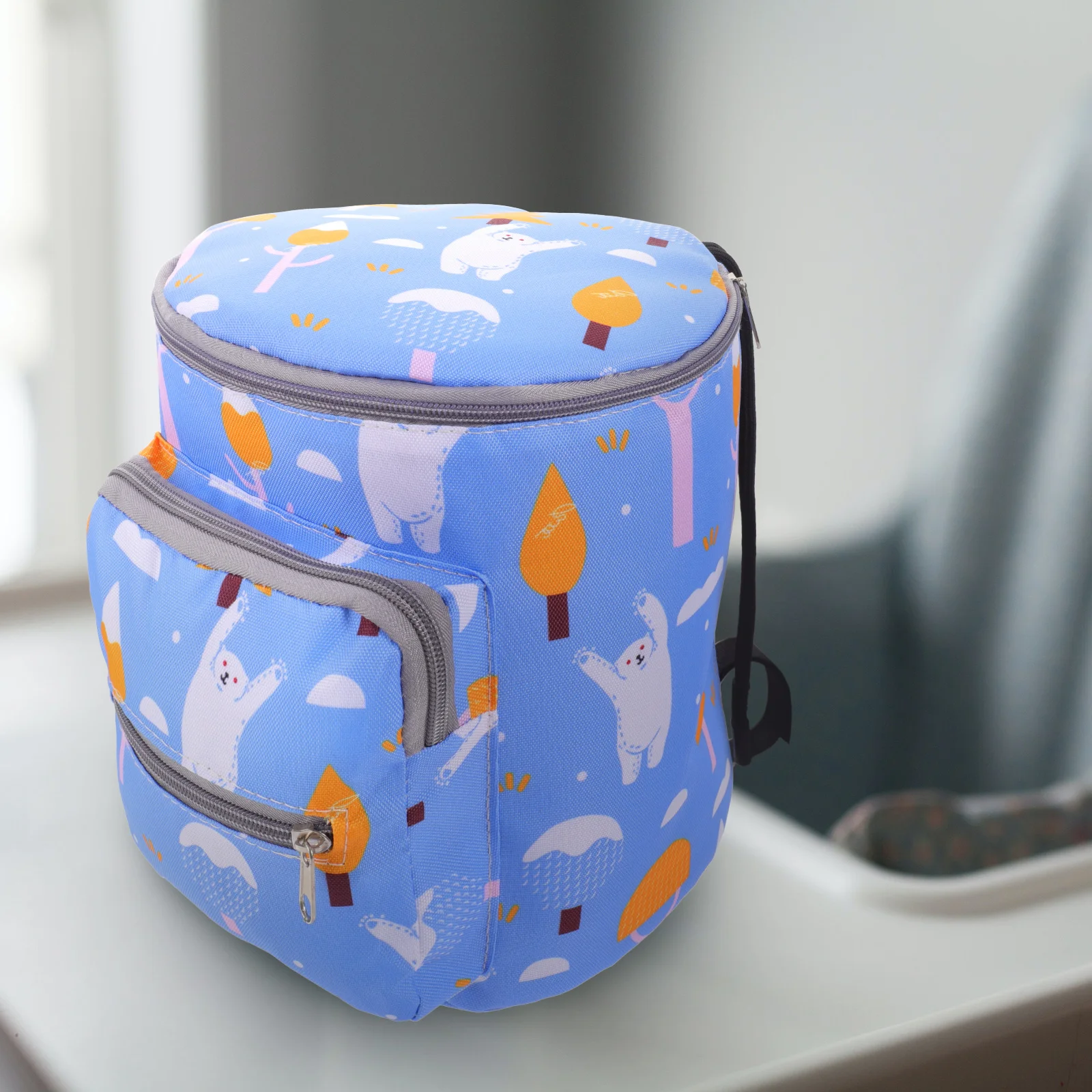 

Fashion Print Oxford Diaper Bag Portable ganizer for Wet Dry Storage Travel Hanging Pouch Mother Gift Smooth