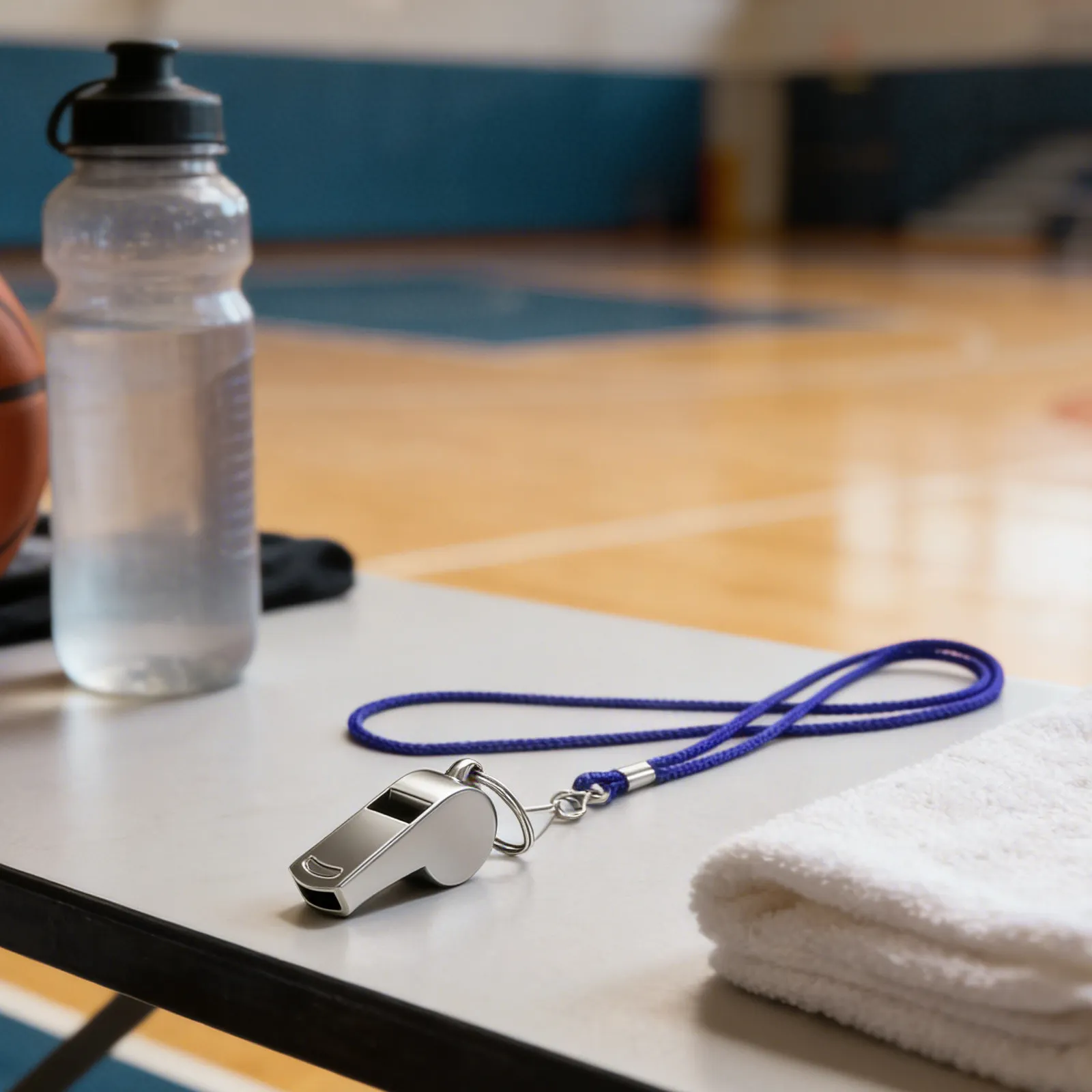 

20 шт. регулируемых шнурков для свистков с поворотным металлическим зажимом, износостойкий шнур для судейских свистков и идентификационных карт