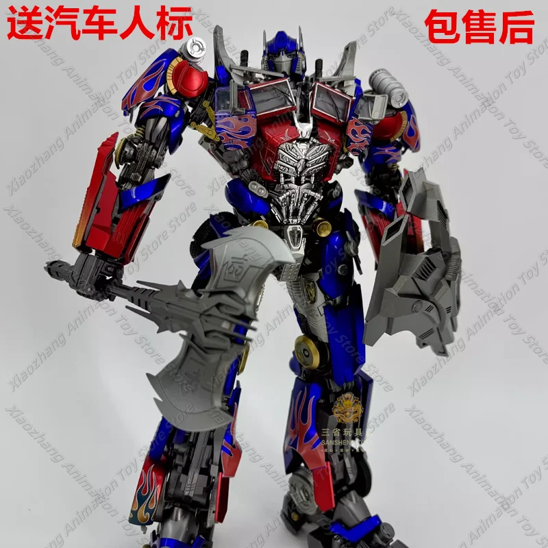 In Stock MC-003F 3A Revenge 2 Optimus Op Prime DLX Abdominal Pillar Transformation Toy Robot Action Figure Model Toy Collection