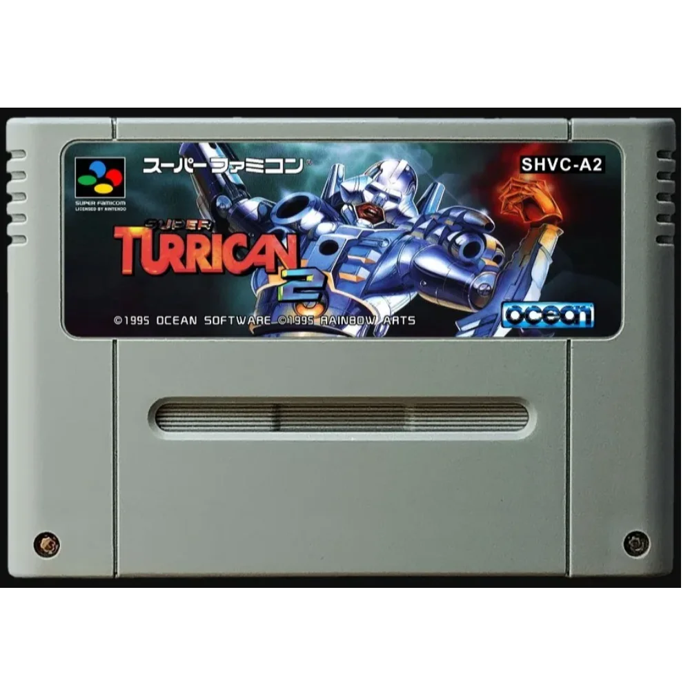 

16bits game cards : Super Turrican 2 ( Japanese NTSC Version!! )