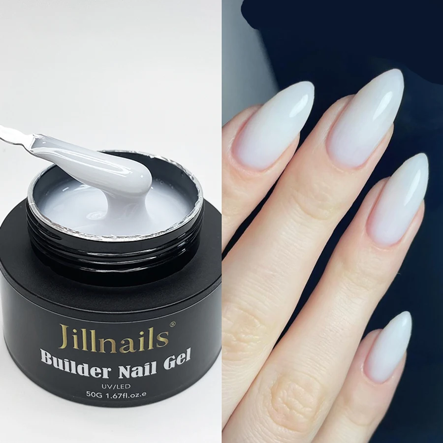 Jillnails 50ml Self Leveling Builder Nail Gel Medium Gel for Nails Extension Building