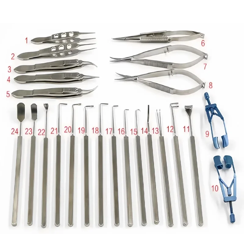 Рисунок 2 - 24 набора хирургических инструментов