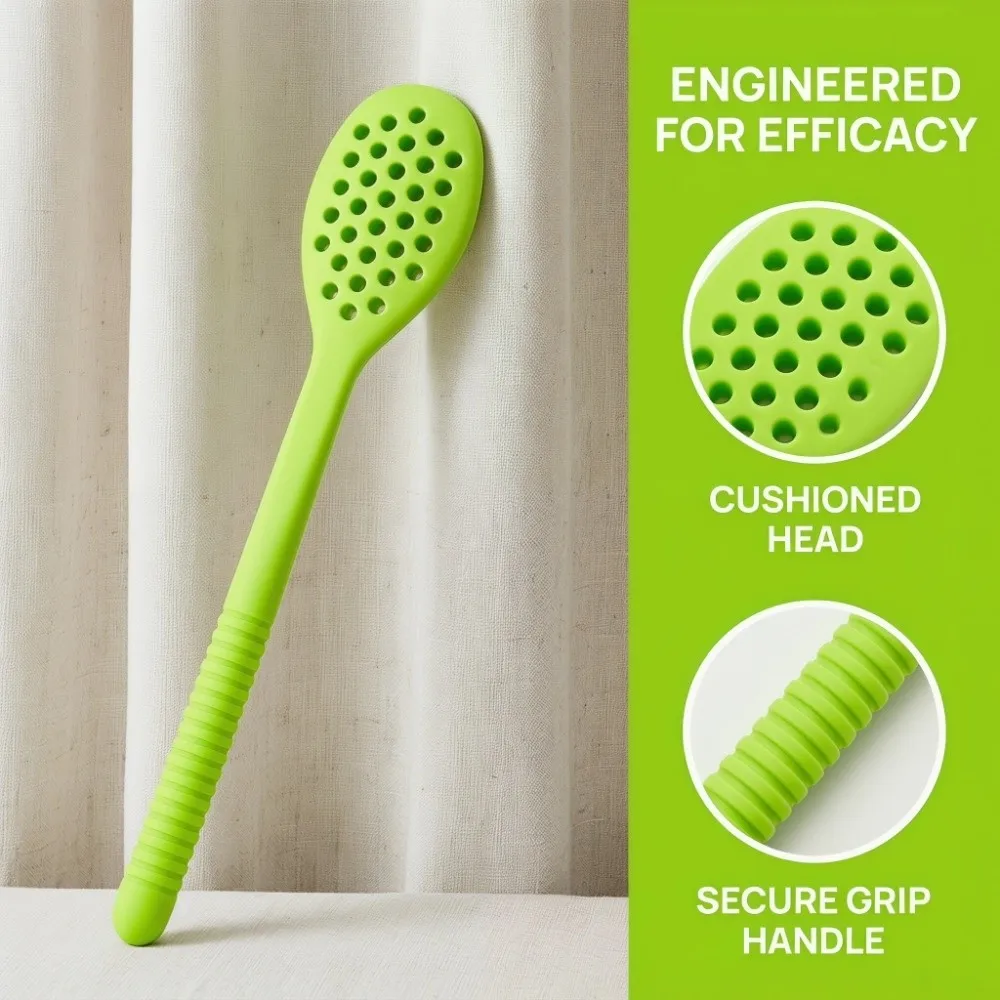 Hollow Massage Hammer Hand Stick Beating Board Meridian Massager Relaxation Portable Back Care Massager Household Use