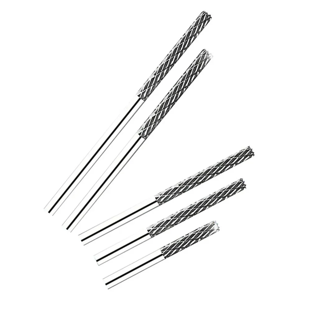 1szt 3mm 1/8 Wiertła z węglików spiekanych z długim trzpieniem do frezów Dremel - Diamentowe frezy obrotowe 38mm do 100mm Elektronarzędzia