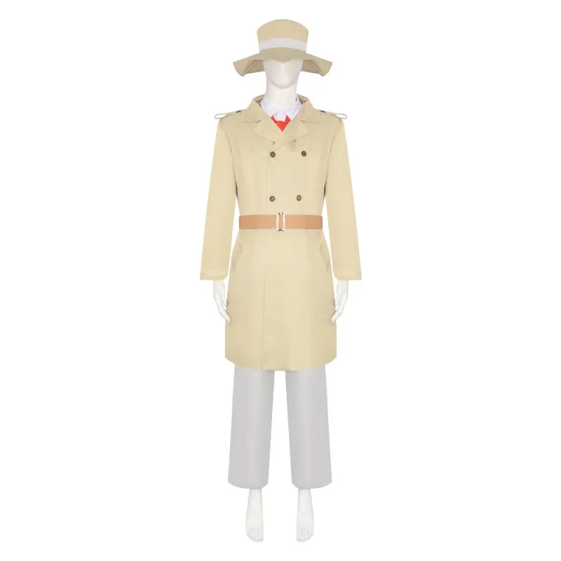 

Хэллоуин Porco Rosso Косплей Костюм Аниме Охотник за головами Багроновая свинья Униформа Набор Comic-con Костюмы для косплея