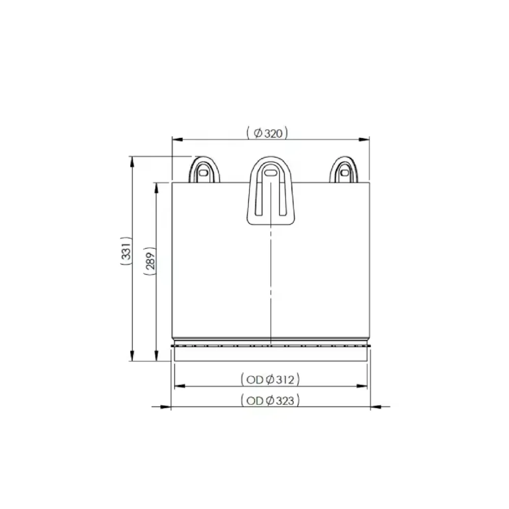 Applicable to Scania truck particle capture devices 2137598, 2222655, 2137602, 2137231