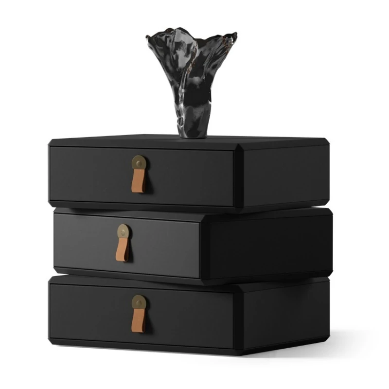 

Rotatable bedside table Household bedroom Italian minimalist bedside table alternative Premium new model