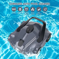 LOKEEVAN Robot limpiafondos inalámbrico para piscinas enterradas