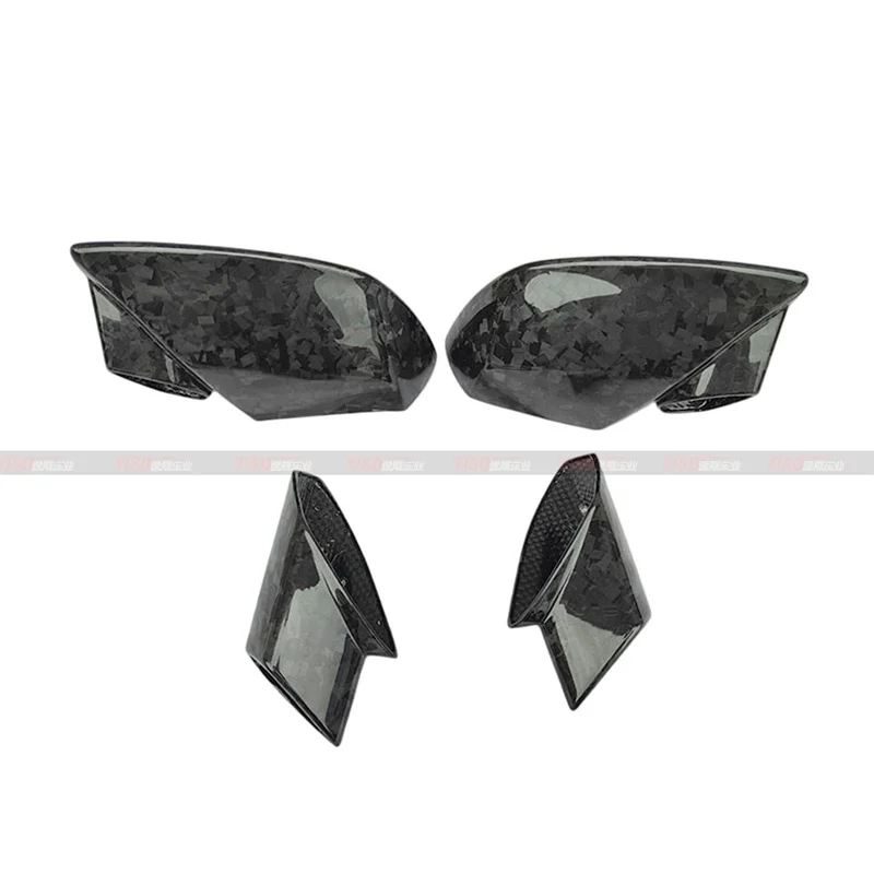 Suitable for LP580 610 hurricane modified reversing mirror housing dry carbon fiber reflective mirror rearview mirror housing