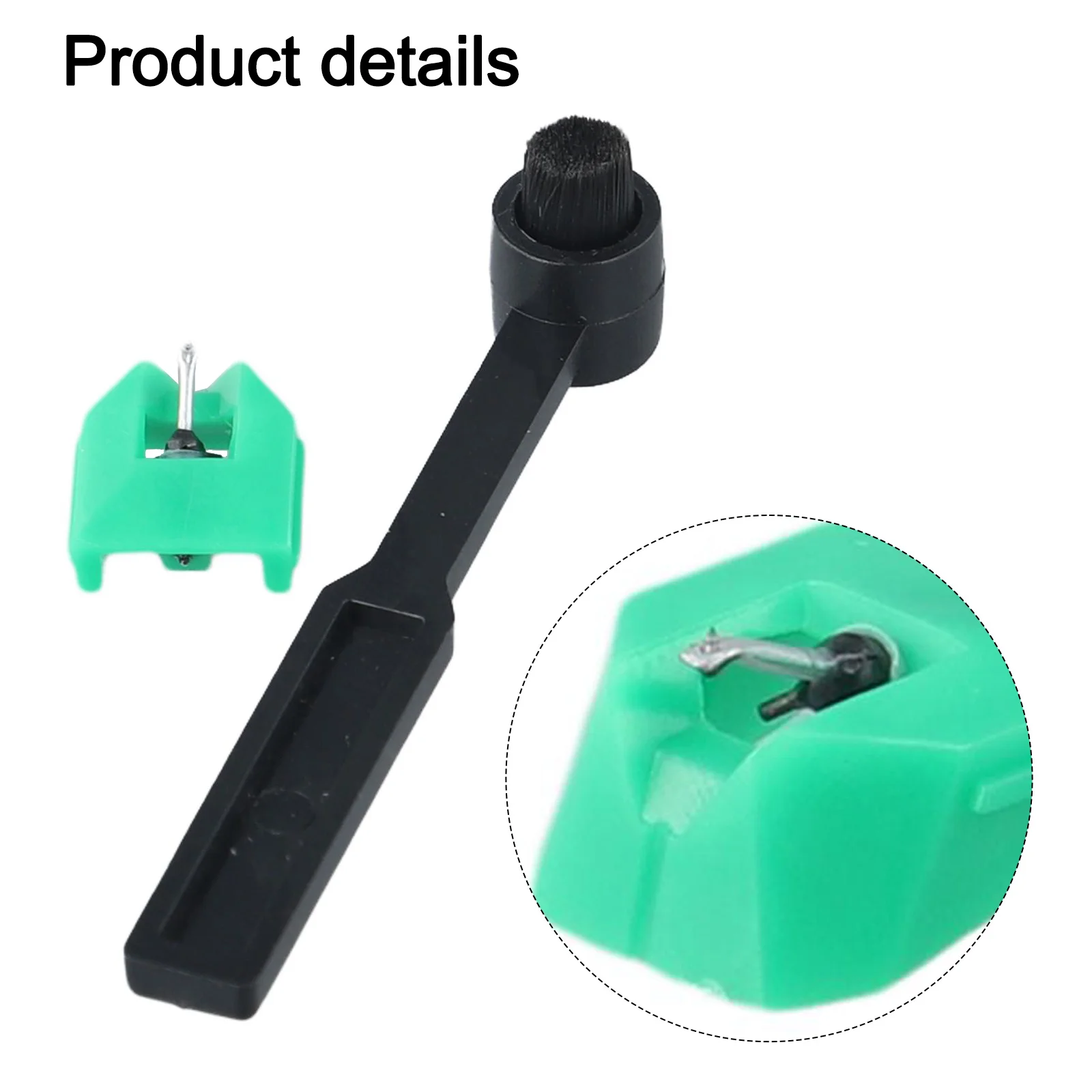 

AT-VMN95E Turntable Needle Replacement Needle For Vinyl Record Player+Brush Exceptional Sound Reproduction Replacement Needles
