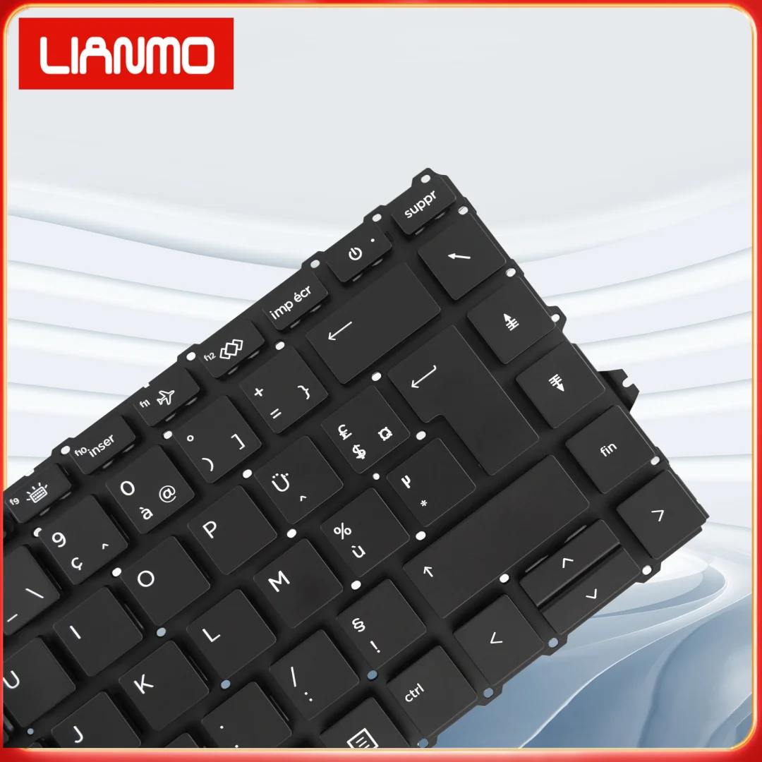 French Laptop Keyboard Suitable for HP 840 G7 840 G8 845 G7 845 G8 745 G7 745 G8 Zbook14 G7 Zbook14 G8 With Backlight