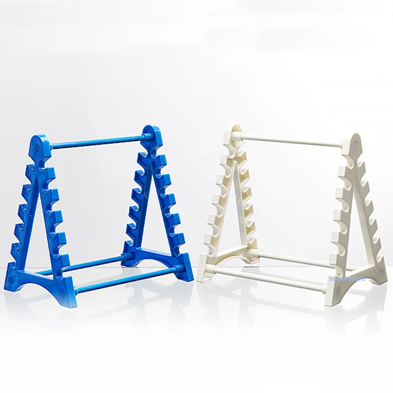 

Detachable Laboratory Plastic Triangle Pipette Holder White Plastic Pipette Rack Graduated Straw Holder，1Piece
