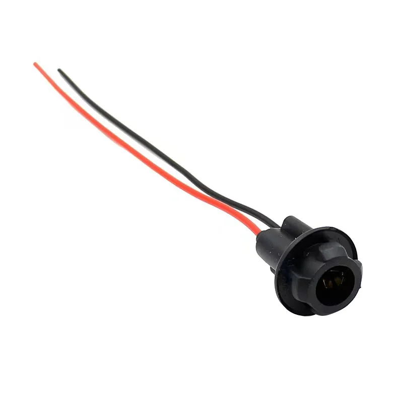 

1/5/10 комплект 2-контактный жгут проводов для универсального грузового освещения T10, жгут проводов, жгут проводов для прибора T5 T10 T15, жгут света 0090-239