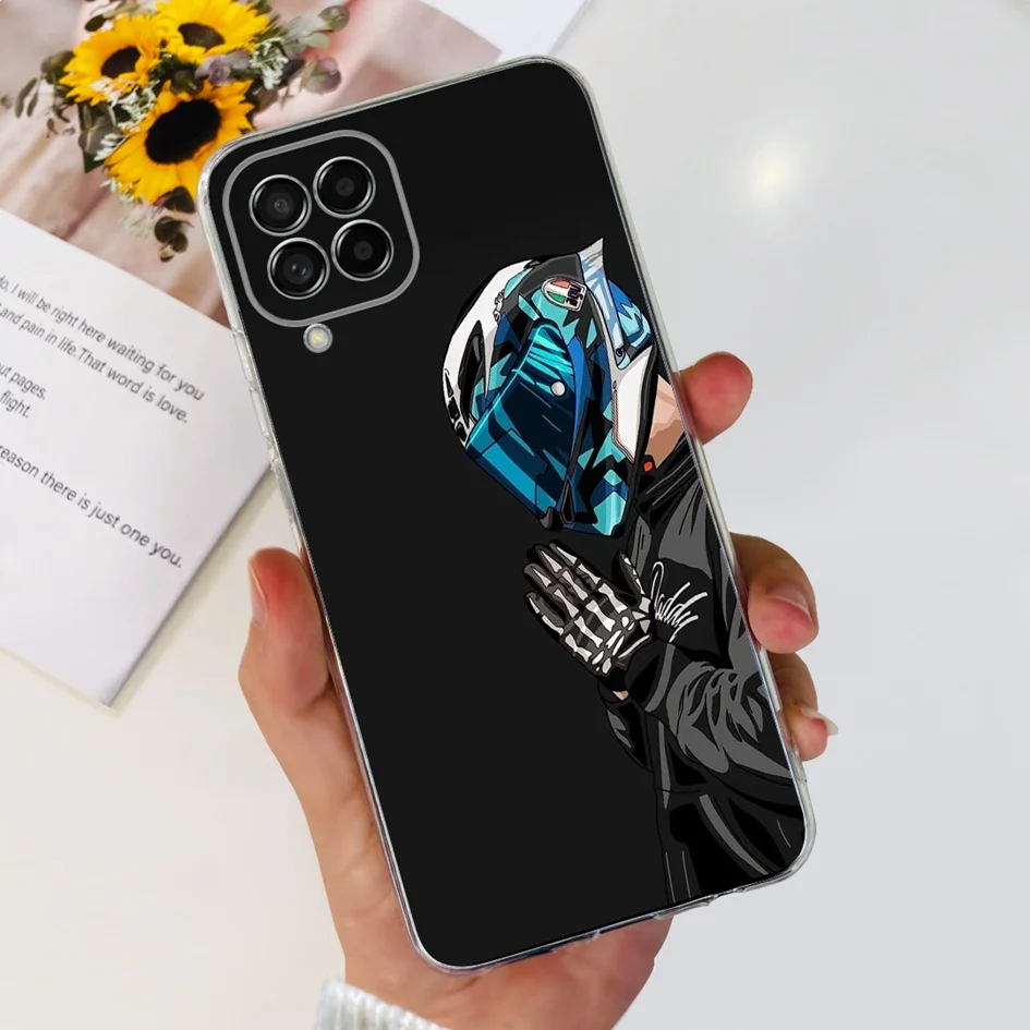For Samsung Galaxy M53 M33 5G Case Popular Flower Transparent Silicone Soft Slim Back Cover For Samsung M53 SM-M536B M 33 Fundas
