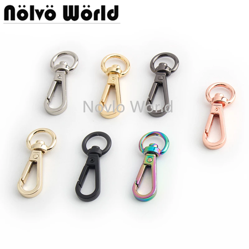 

20-100pcs 41x11mm 8 colors Dark black Swivel Hook China Manufacturer trigger hook for lanyard