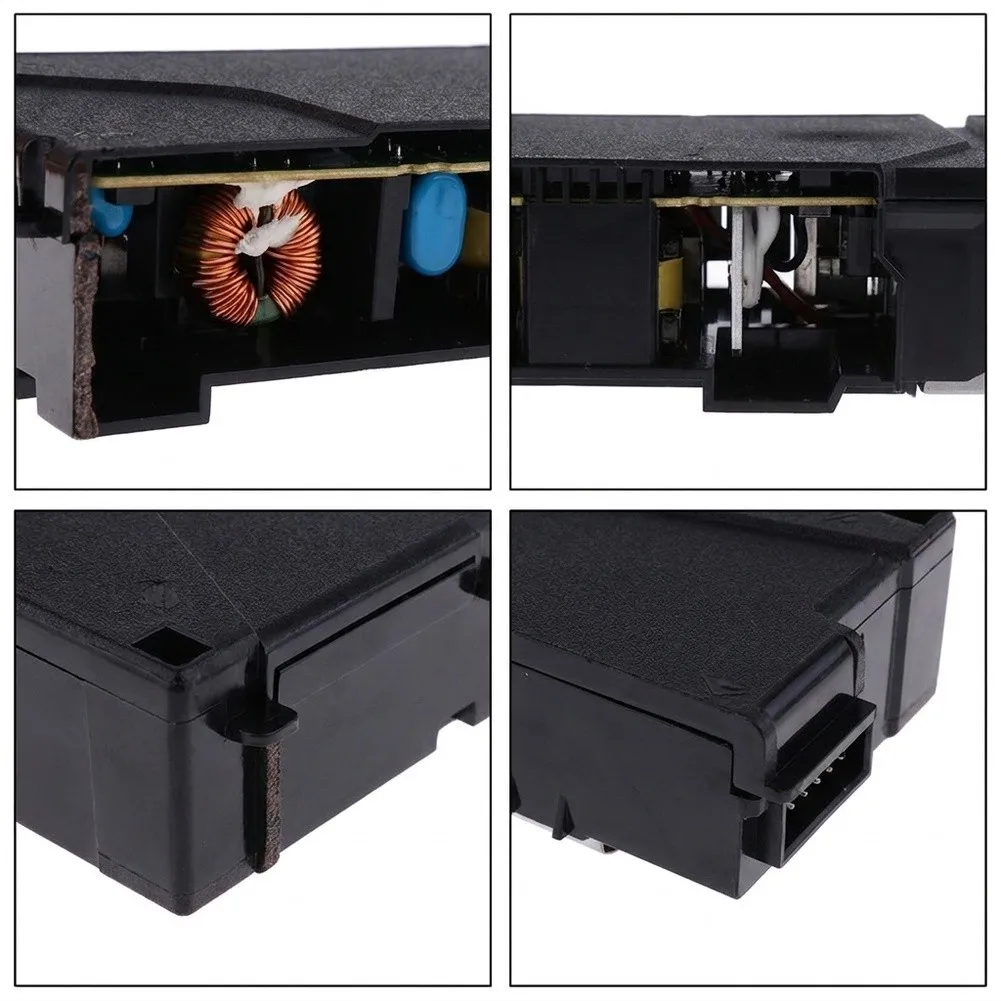 Black-ADP-240CR 4 Pin Supply Adapter For Sony  CUH-1115A CUH-1100 Series Console Internal Replacement Repair Part Unit