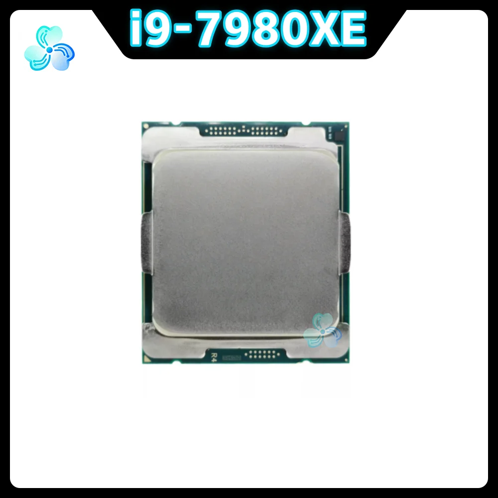 Core i9-7980XE CPU SR3RS 2.60GHz 18-core 36-Thread 165W 24.75MB LGA2066 For Desktop X299 motherboard i9 7980XE Processor