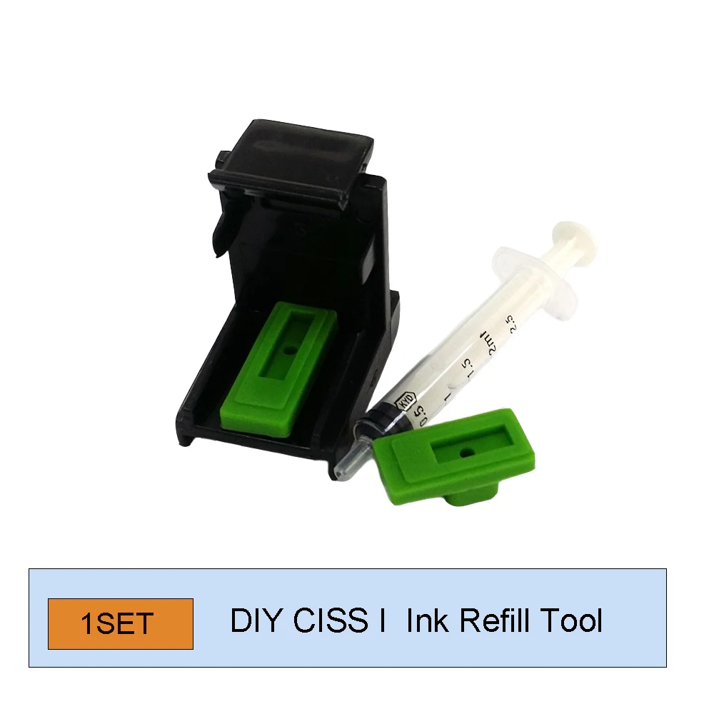DIY CISS Ink Refill Tool with 8ML Syringe