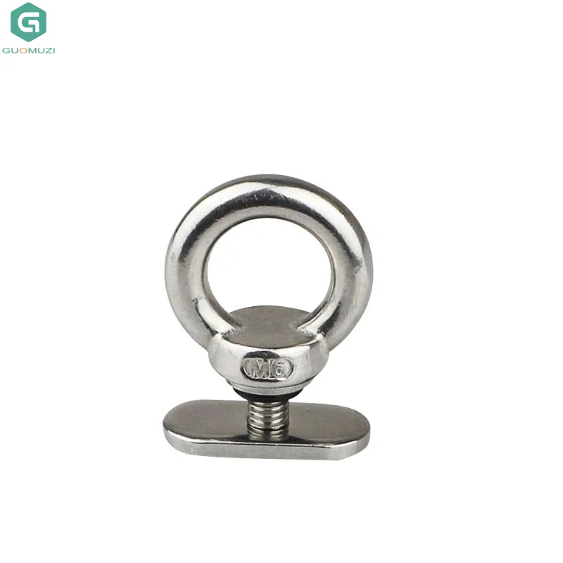 2/4Pcs 304/316 Stainless Steel Tie Down Rail Mount Eyelet Precise Easy Installation Multifunctional Kayak Rail Mount Accessories