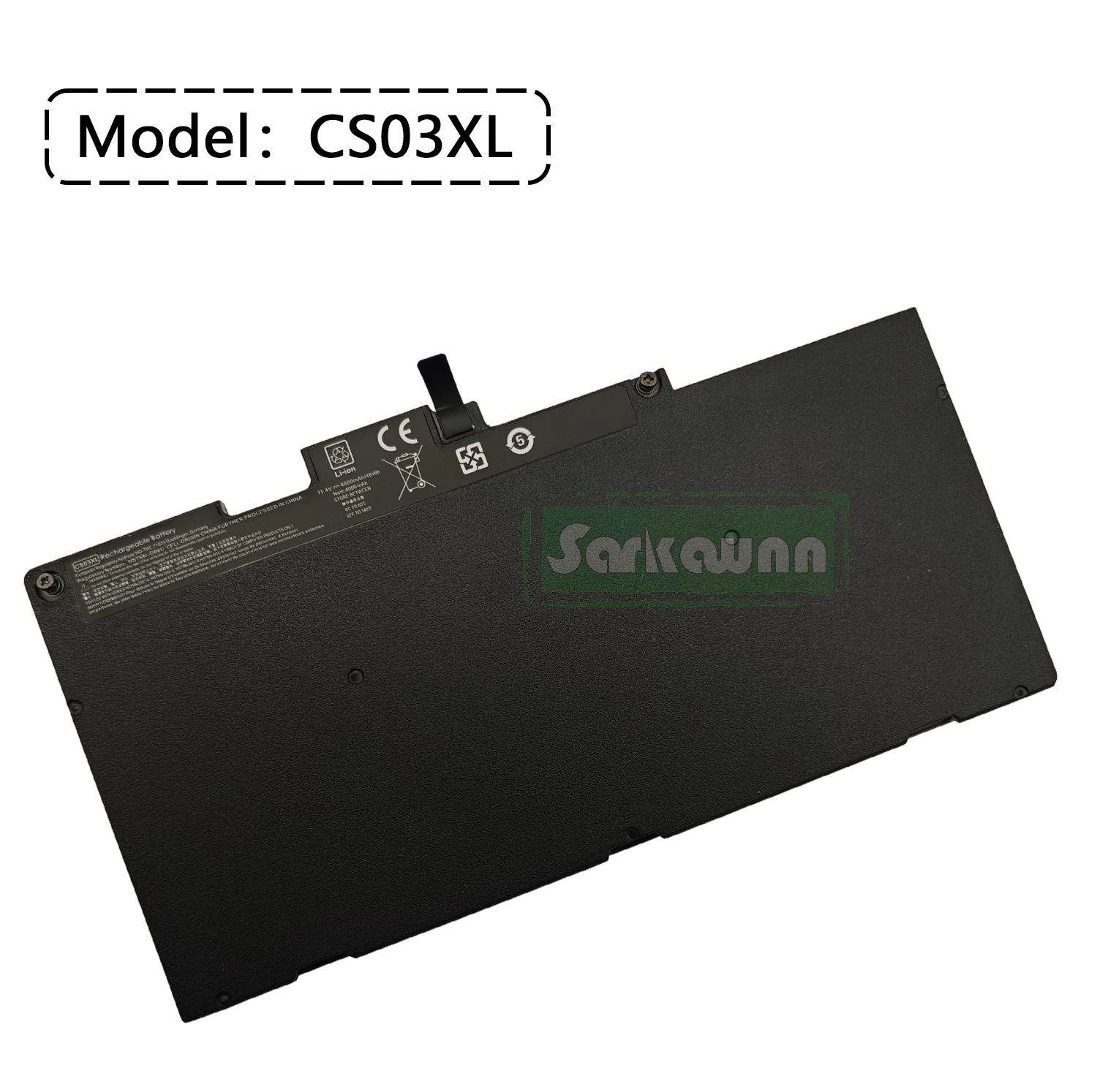 SARKAWNN Batterie 3 CELLULES CS03XL POUR HP EliteBook 755 755G3G4 850 850G4 745 745G3 Série HP ZBook15uG3G4 Série