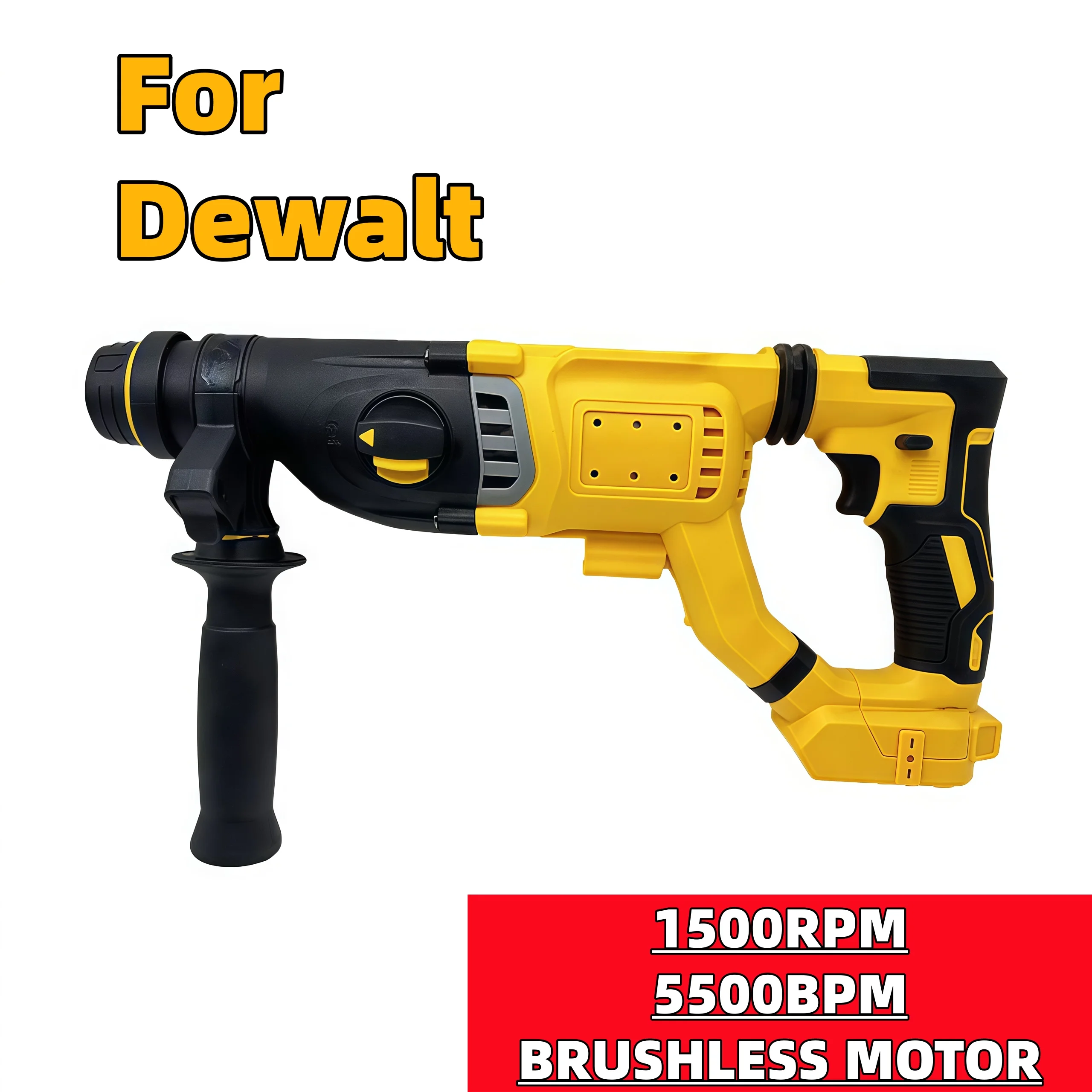 

For DeWalt 20V Battery 28-Type Wireless High-Power Lithium Electric Hammer - Cordless Jackhammer, Outdoor Concrete