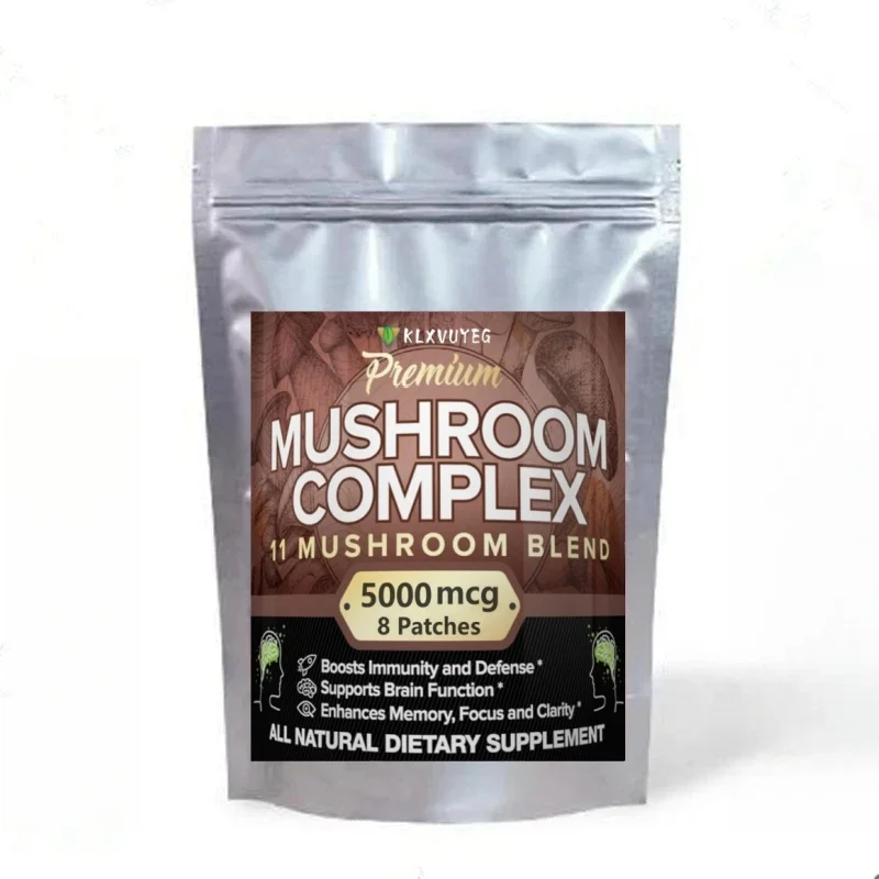 7 Mischung Löwen pilz Cordy ceps, Chaga, Reishi, Truthahn schwanz, Maitake, Shiitake-Ergänzung, transdermale Pflaster aus den USA