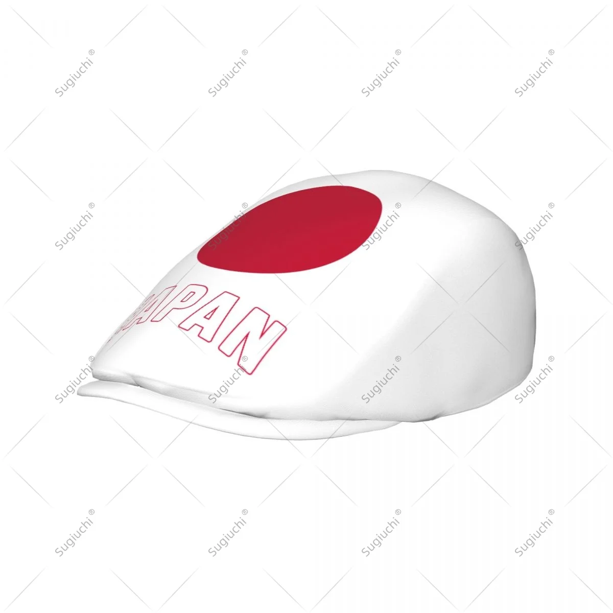 Forward cap Japan Flag Men Women Flat Newsboy Driving Hat Cap Short Brim for Driving Daily visors hat