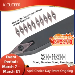 SVVCN SVVCN1616H11 SVVCN1616H16 svvcn25m16 держатель внешнего токарного инструмента VCGT карбидная вставка для токарного станка режущий станок набор инструментов