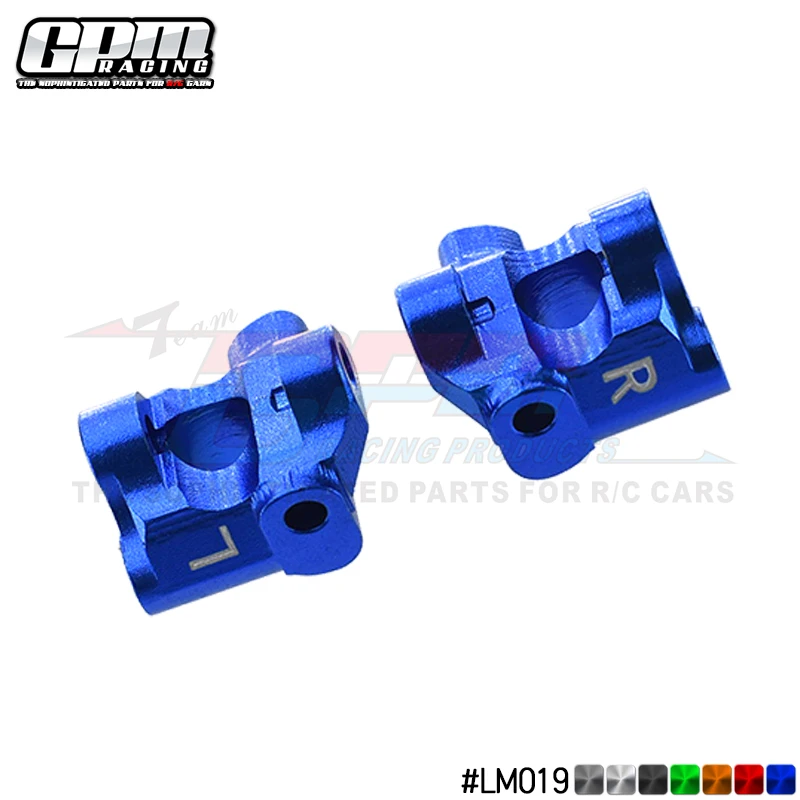 

GPM Aluminum Front C-Hubs For LOSI 1/18 Mini-T 2.0 2WD Stadium Truck RTR