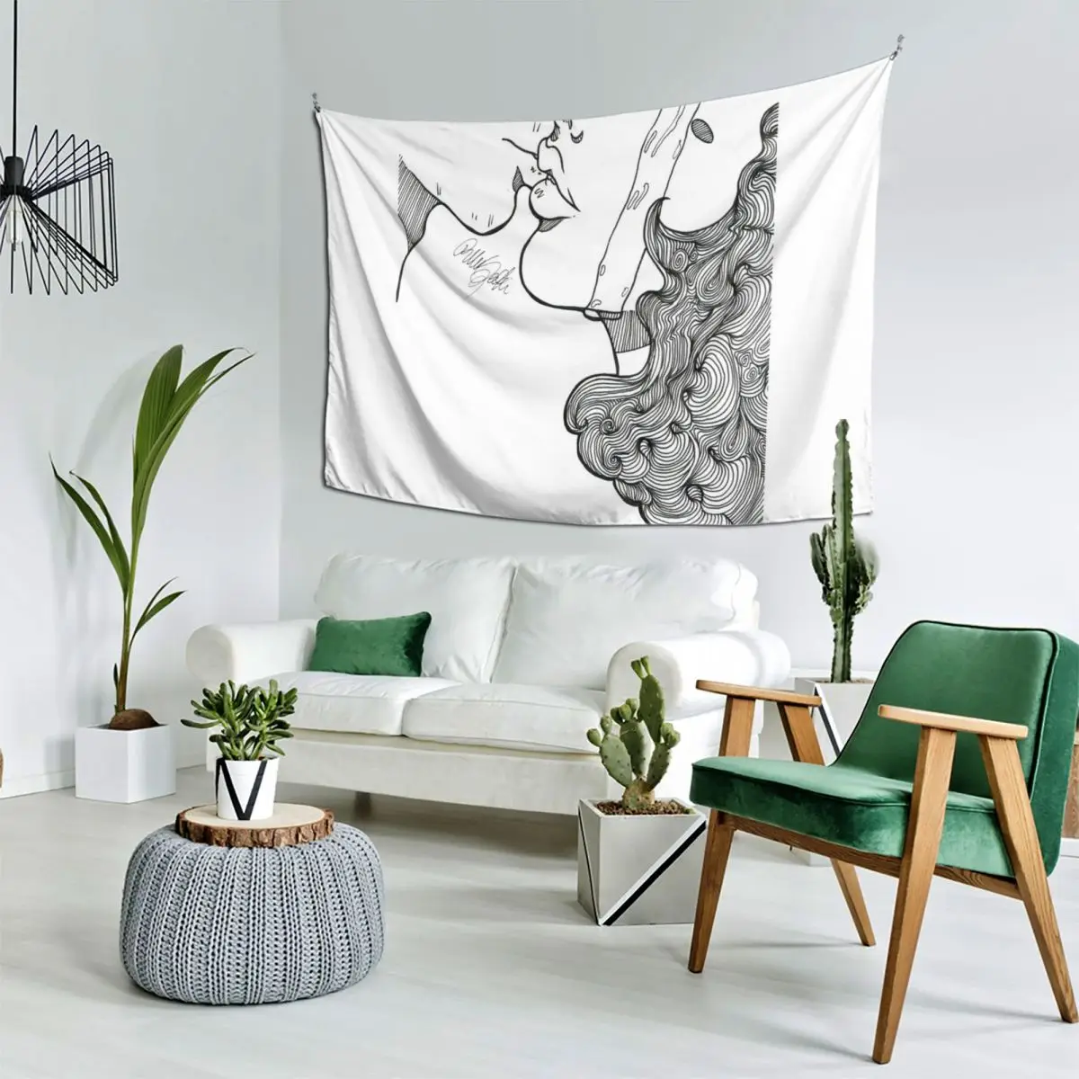 

Last kiss Tapestry Bedroom Decoration Wallpapers Home Decor Home Decorators Kawaii Room Decor Tapestry