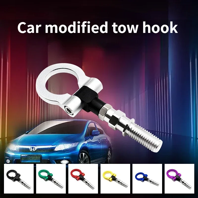 Towing Bars for MINI Cooper R50/R52/R53/R55/R56 02-09 Screw-On Front or Rear Racing Tow Hook KIT Hot Caravan Accessories Caravan