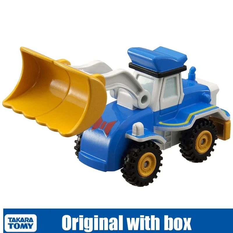 DM-06 Model 449898 Takara Tomy Tomica Disney Donald Duck Excavator Die Casting Alloy Cars Model Children's Toys Sold By Hehepopo