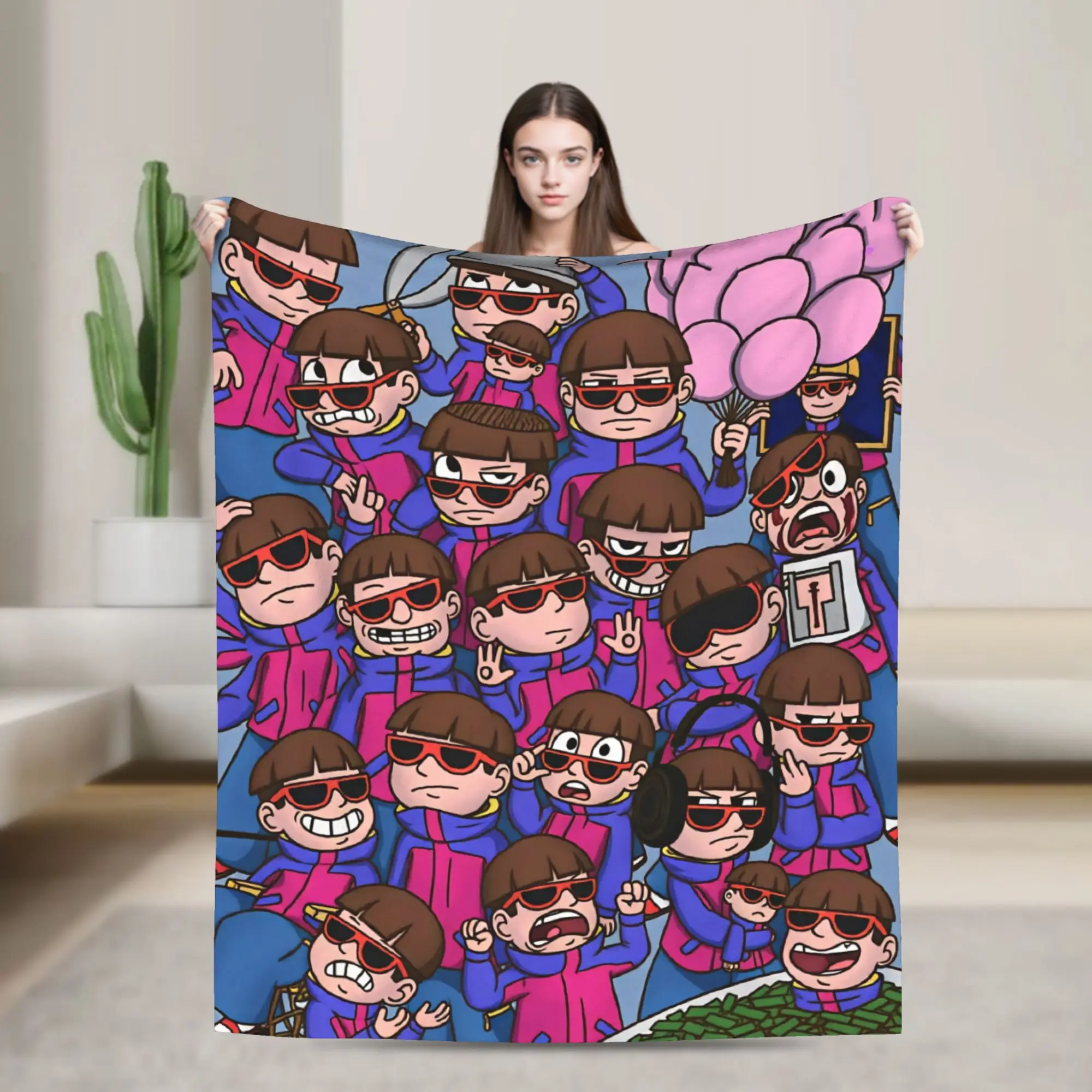Singer O-Oliver-S Tree Ugly Is Beautiful  Blanket Quality Super Soft  Bedding Throws Winter Child Bedroom Fluffy Bedspread