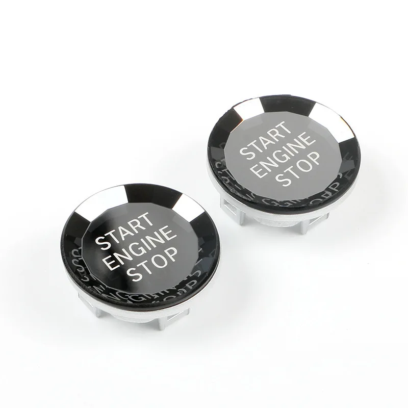 Crystal Start Stop Engine Button For BMW 1 2 3 4 5 6 7 Series X1 X3 X4 X5 X6 F G Chassis Replacement 5