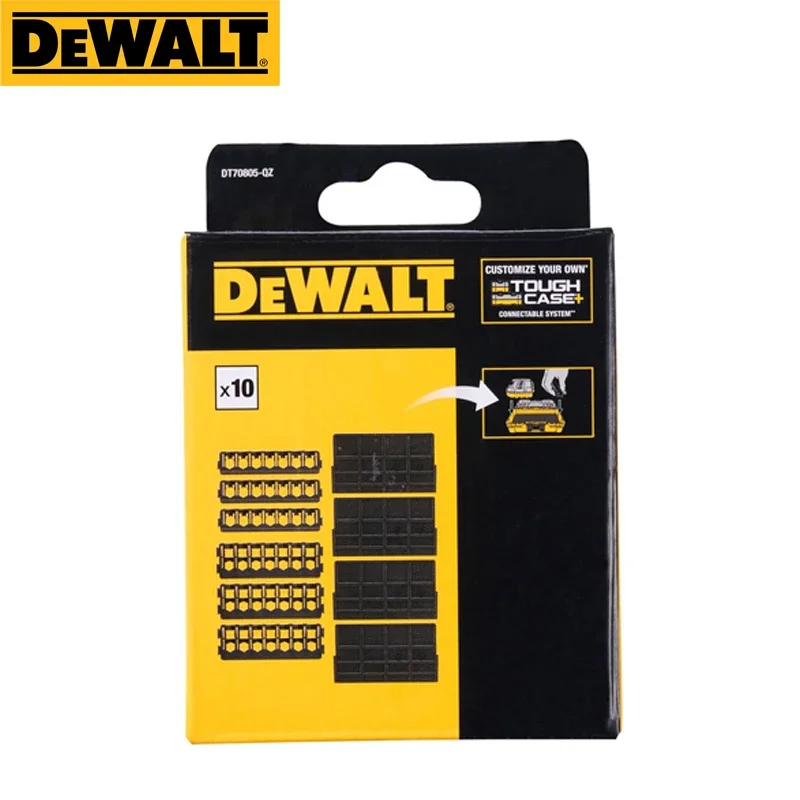 DEWALT DT70805-QZ 10pc Insert Bundle Pack for Tough Case Multiple Styles Baffle Knife Holder Power Tool Accessories DT70805