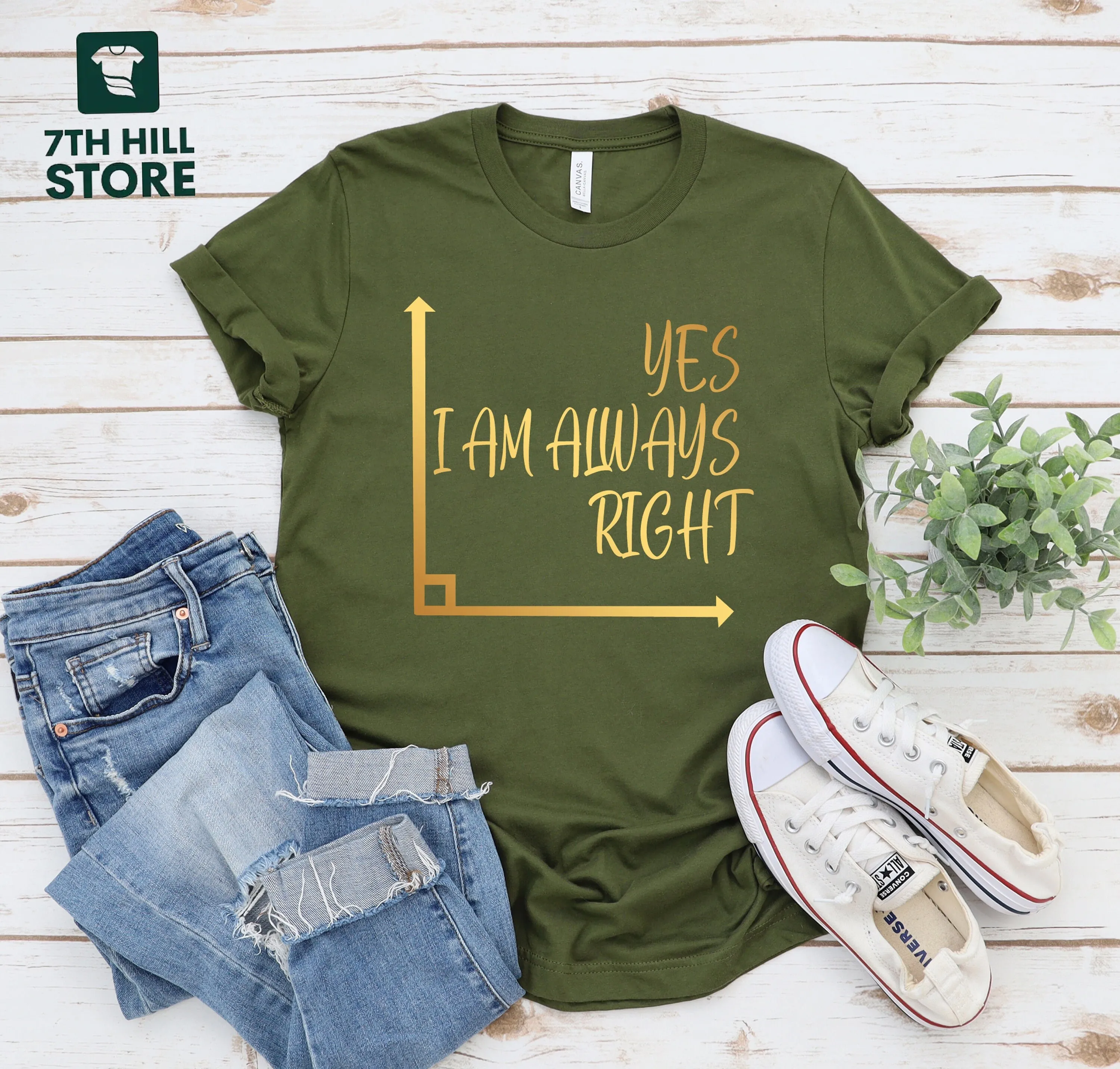 Футболка «Я всегда прав», учитель математики, наука для геометрии, ежедневная акция, школа