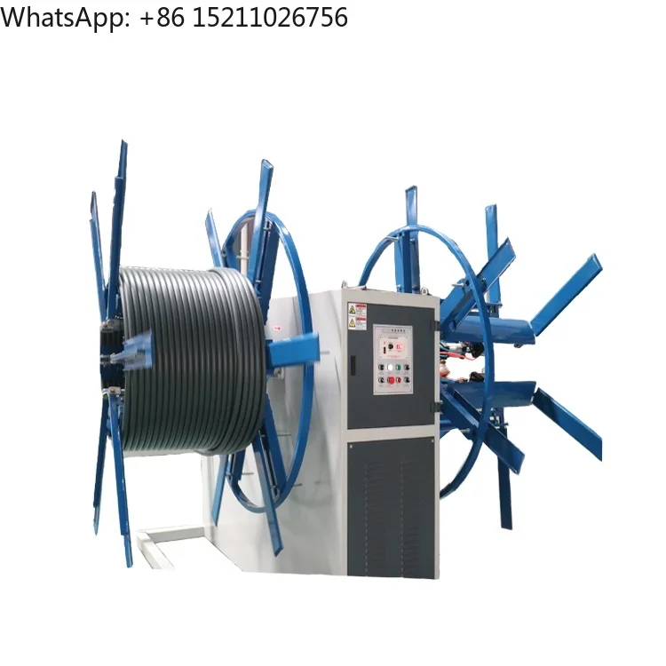 plastic pipe winder winding machine/ pe pipe winding machine